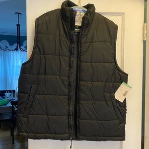 Nordic Track Mens puffer best size Large NWT - black